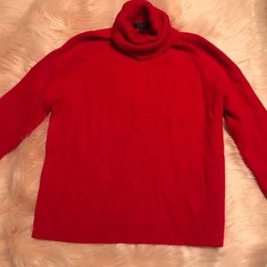 Red J.Crew sweater